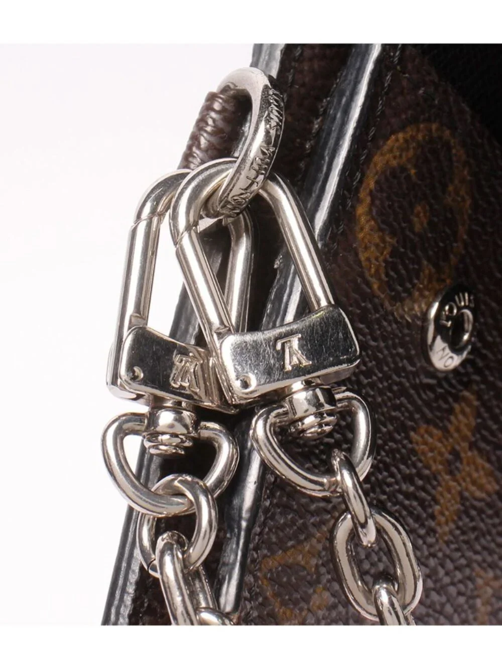 Louis Vuitton Trifold Wallet Portefeuille Long Monogram Macassar